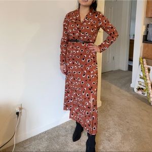 Animal print dress